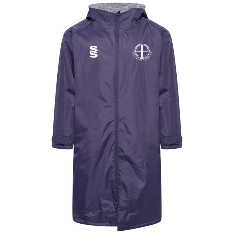 Active Fleece Robe - Navy