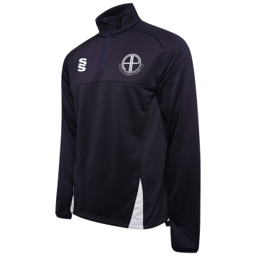 ALEXANDRA PARK - Fuse Performance Top : Navy / White