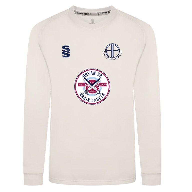ALEXANDRA PARK Blast Long Sleeve Cricket Sweater