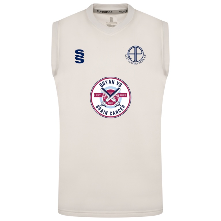 ALEXANDRA PARK Blast Sleeveless Cricket Sweater